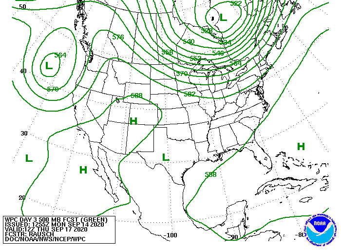 WPC Day 3 500 MB FCST
